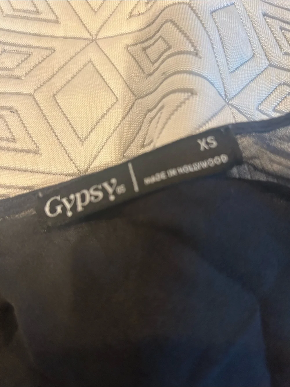 Loose Fit Black Sheer Gypsy Women's Top